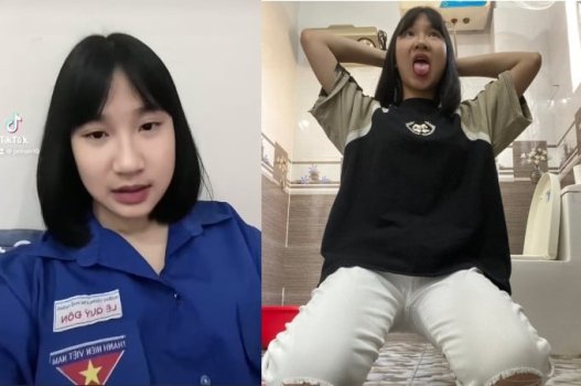 Học sinh quăng nhau không kịp rên khiến nhiều người phải phì cười